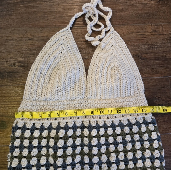 Hand Crocheted Midi Dress - Picture 7 of 7